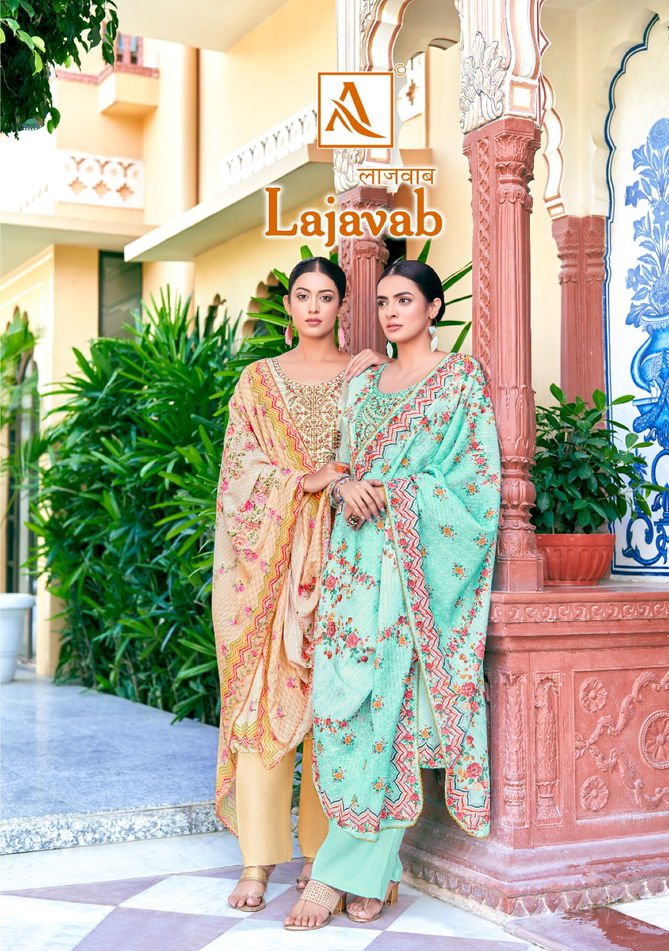 Lajawab By Alok Suits Printed Cotton Dress Material Catalog